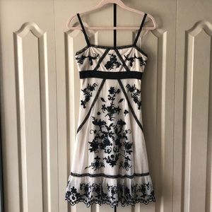 BCGC Maxazria 3 layer floral dress